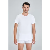 2 li Paket Kom Hulio Erkek Kısa Kollu Atlet thumbnail 1