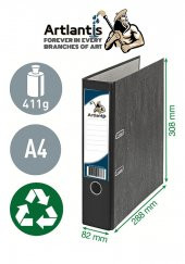Büro Klasörü Sarı Geniş 10 Adet Plastik Geniş Sarı Klasör Halkalı Paslanmaz Çelik Klipsli 10 Adet - 7