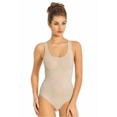 Miss Fit 1905 Bayan Kalın Askılı Korsajlı Body - 1