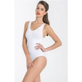 Miss Fit 1904 Bayan Kalın Askılı Çıtçıtlı Body Korse - 2