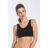 Miss Fit 11027 Kalın Askılı Pedli Büstiyer - 1