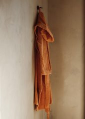 The Mia Fine Cotton TerraCotta Bornoz Small Medium - 2