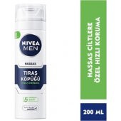 Nivea Men Hassas Tıraş Köpüğü 200 ml - 2