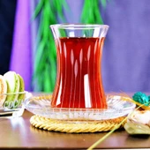 Decocia Nazen 12 Kişilik 24 Parça Çay Seti 175cc Vega Desenli thumbnail 3