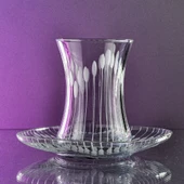 Decocia Nazen 12 Kişilik 24 Parça Çay Seti 175cc Vega Desenli thumbnail 4