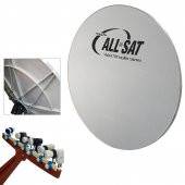 MULTİFOCUS FİBER ÇOKLU ÇANAK ANTEN 90CM ALLSAT W-90 - 2