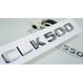 DK Tuning CLK500 Kompressor Bagaj Krom ABS Yazı Logo Benz İle Uyumlu - 1
