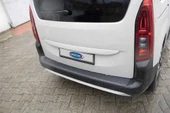 Citroen Berlingo 3 Arka Tampon Eşiği Parlak Plastik 2019 ve Sonrası - 3