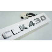 DK Tuning CLK430 Bagaj Krom ABS 3M 3D Yazı Logo Benz İle Uyumlu thumbnail 1