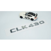 DK Tuning CLK430 Bagaj Krom ABS 3M 3D Yazı Logo Benz İle Uyumlu thumbnail 2