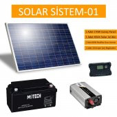 GÜNEŞ ENERJİ PANELİ SOLAR PAKET 01 - 1