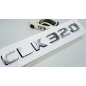 DK Tuning CLK320 Bagaj Krom ABS 3M 3D Yazı Logo Benz İle Uyumlu - 1