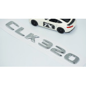 DK Tuning CLK320 Bagaj Krom ABS 3M 3D Yazı Logo Benz İle Uyumlu - 3