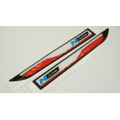 Hyundai N Line Kona Yan Aynalar Ve Çamurluk Yanı Damla Desen Bıçak Logo Arma Seti thumbnail 3