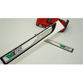 Skoda VRS Rapid Yan Aynalar Ve Çamurluk Yanı Damla Desen Bıçak Logo Arma Seti thumbnail 1