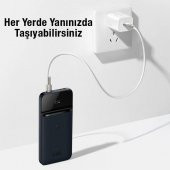 Baseus 20W 10000Mah Magsafe Manyetik Kablosuz Taşınabilir Powerbank, İphone 12,13,14 Serisi Uyumlu - 5