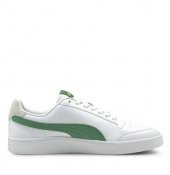 Puma Shuffle - Erkek Beyaz Yeşil Spor Ayakkabı 30966813 E-421 - 1