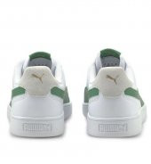 Puma Shuffle - Erkek Beyaz Yeşil Spor Ayakkabı 30966813 E-421 - 4