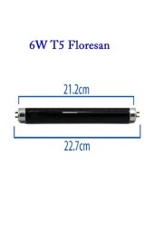 Şahnet 6W T5 BLB Floresan Ampul Mor Işık - Para Makinesi Lambası - 2