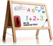Diy-Toy Masaüstü Manyetik Yazı Tahtası 62 Parça Magnetli  2243 - 4