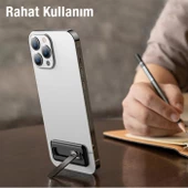 Baseus Katlabilir Telefon Standı, Ayarlanabilir 360 Derece Dönebilen 90 Derece Açılan Tablet Standı - 2