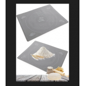 SİLİKON HAMUR AÇMA MATI 45X60 GRİ - 2