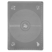 SİLİKON HAMUR AÇMA MATI 45X60 GRİ - 7