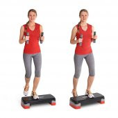 Delta Step Tahtası - İki Kademeli Step & Fitness & Egzersiz Aleti - 5