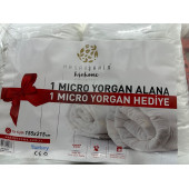 HSN HOME Hsn Micro Yorgan TEK Kişilik Yorgan 1 Alana 1 Bedava - 1
