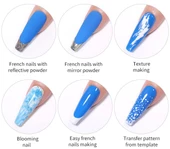 Tırnak Süs Damgalama French Stamper Aleti - 3