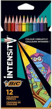 Bic İntensity Color Up Kuru Boya Kalemi 12Li - 1