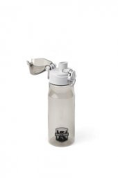 Bear&Deer Tritan Kelepçeli Pastel Gri Plastik Matara 750 Ml - MT0004 - 3