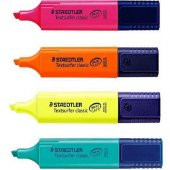 Staedtler Textsurfer Classic  Fosforlu Kalem Seti  4'Lü Paket - 1
