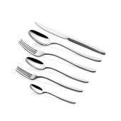 Amboss Rigel Silver Paslanmaz Çelik 72 Parça Çatal Kaşık Bıçak Seti - 1