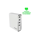 Ultimate Xp20001pd 20000mah 5 Çıkışlı Ultra Hızlı Taşınabilir Şarj Cihazı Gri - 3