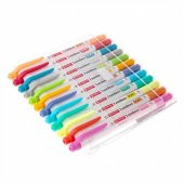 Dong-A Twinliner Soft Bright 24 Renk Çift Taraflı Fosforlu Kalem - 2