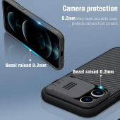 Nillkin CamShield Pro Back Cover For iPhone 14 Pro Max 6.7 Inch 2022 - Black - 5