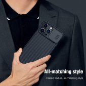 Nillkin CamShield Pro Back Cover For iPhone 14 Pro Max 6.7 Inch 2022 - Black - 10