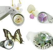 Generic 40X 25mm All Metal Magnifier Jeweller LED UV Lens Jewelery Loupe Magnifier - 9