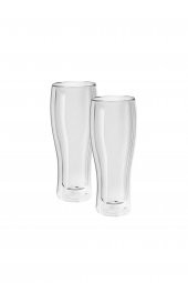 Zwilling 395002140 Çift Camlı 2li Bira Bardağı - 1