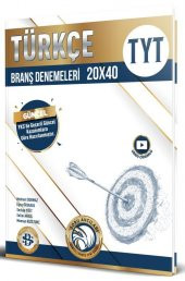 Bilgi Sarmal Yayınları TYT Türkçe 20 x 40 Branş Denemeleri - 1
