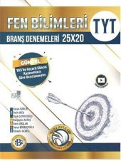 Bilgi Sarmal Yayınları TYT Fen Bilimleri 25 x 20 Branş Denemeleri - 1