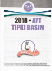 Çap Yayınları AYT 2018 Tıpkı Basım - 1
