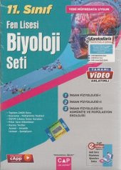 Çap Yayınları 11. Sınıf Biyoloji Fen Lisesi Seti - 1