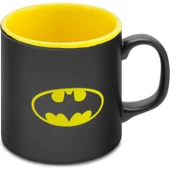 Mabbels Kupa Batman Mug Dış Siyah İç Sarı Mug Kupa Bardağı - 2