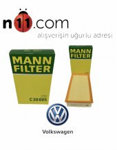 Vw Golf 7 1.6-2.0 Passat1.6-1.8-2.0 Hava Filtresi Mann C30005 - 1
