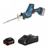 Bosch GSA 18V-LI+GBA 18V 4.0Ah+GAL - 1