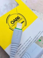 Lovesn OAB9 Kırılmaya Dayanıklı Iphone Şarj Kablosu 1 Metre - 3