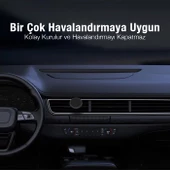 Baseus Universal Ultra Güçlü Mıknatıslı Air Vent Havalandırma Tipli Araç İçi Telefon Tutucu - 10