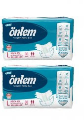 Önlem Belbantlı Yetişkin Ekonomik Hasta Bezi 30lu Büyük Boy (Large) / 2 Adet - 1
